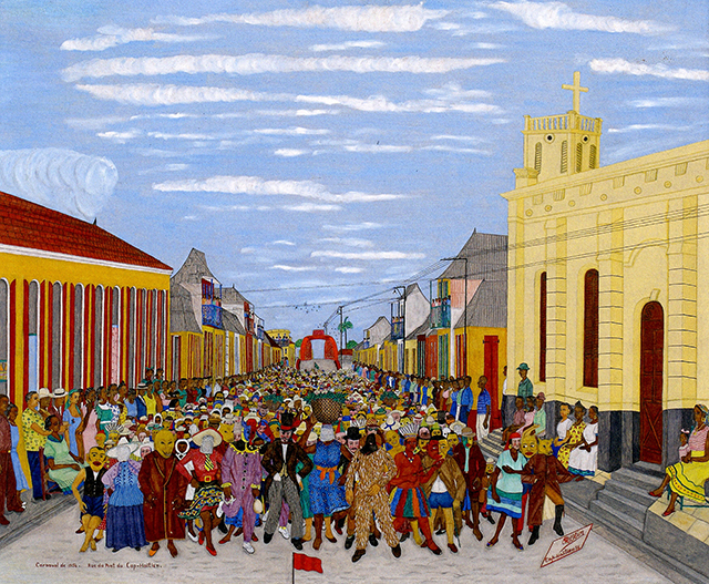 Carnaval de 1954 - Rue Du pont